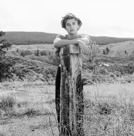 me but black and white